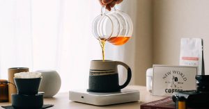How do I brew the perfect cup of coffee using a coffee scale.
